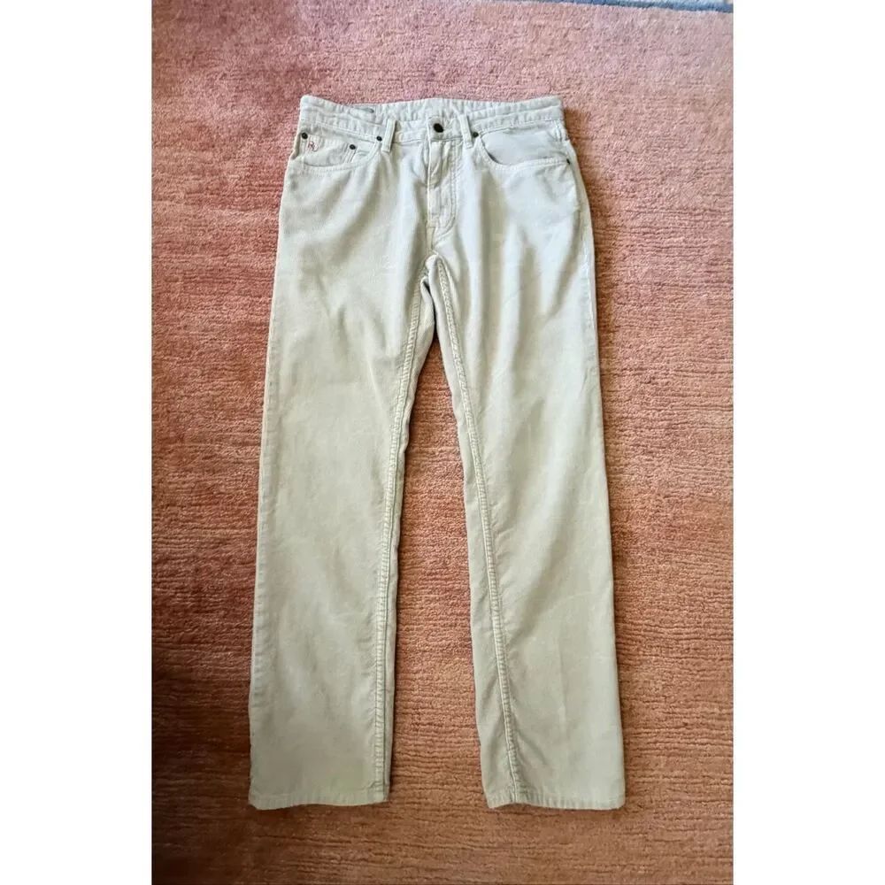 Polo Ralph Lauren Men’s Corduroy Pants Beige 32x30 Straight Leg